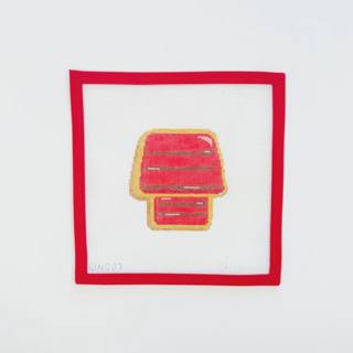 Gingerbread Snoopy House - Peanuts by Officially Needlepoint (thumbnail)