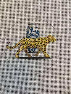 Cheetah w/ Ming Vase by Alice Peterson (thumbnail)