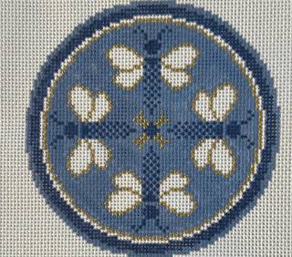 Butterfly round by CanvasWorks Traditions (thumbnail)