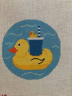 Rubber Duck Pool Float by Rachel Donley (thumbnail)