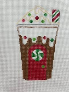 Gingerbread House Coffee Cup by Rachel Donley (thumbnail)