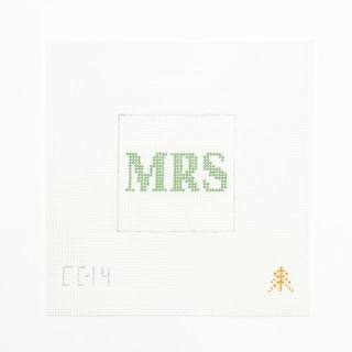 “MRS” Cozy Insert by Evergreen Needlepoint (thumbnail)
