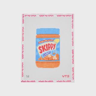 Peanut Butter Jar Canvas by What's the Stitch (thumbnail)
