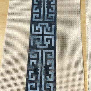 Greek Key Loop KC - Navy by Elm Tree Designs (thumbnail)