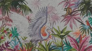 CL012 egret in amazon by Colors of Praise Art Studio (thumbnail)