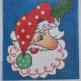 Peek-a-Boo Polka Dot Santa by The Curious Cowgirl (thumbnail)