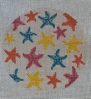 Starfish Coaster Bright by Atlantic Blue Canvas (thumbnail)