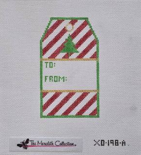 Striped Gift Tag-To & From by Meredith Collection (thumbnail)