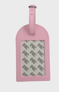 Rachel Barri Pink Leather Bag Tag by Rachel Barri Designs (thumbnail)
