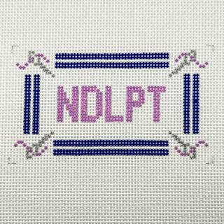 NDLPT mini sign by Goodpoint Needlepoint (thumbnail)