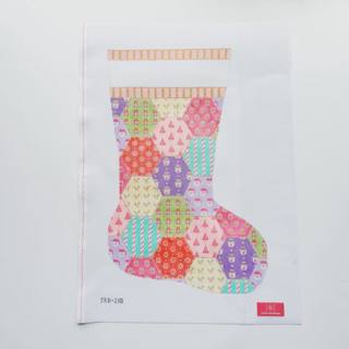 Patchwork Quilt Stocking by Stitch Rock Designs (thumbnail)