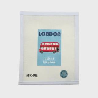 London Travel Book Canvas by Atlantic Blue Canvas (thumbnail)