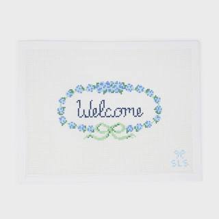 Welcome Hydrangeas by SLS Needlepoint (thumbnail)