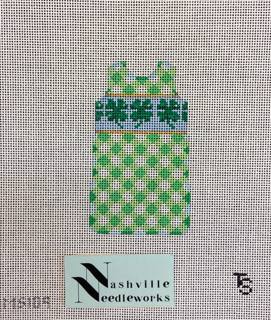 Shamrock Mini Shift by Two Sisters Needlepoint (thumbnail)