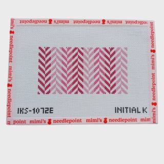 Mini Herringbone Pink by Initial K Studio (thumbnail)