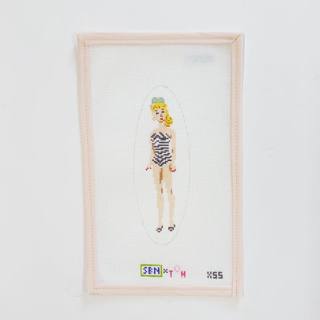 OG Barbie by Susan Battle Needlepoint (thumbnail)