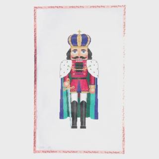 Caped King Nutcracker - Large by Susan Roberts Needlepoint (thumbnail)