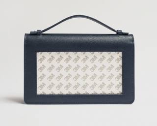 Rachel Barri Designs The Everyday Cutch - Navy + Silver Chain by Rachel Barri Designs (thumbnail)