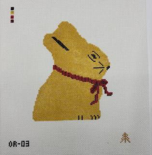 Lindt Gold Bunny by Evergreen Needlepoint (thumbnail)