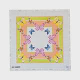 Large Bright Butterfly Scarf Canvas by Initial K Studio (thumbnail)