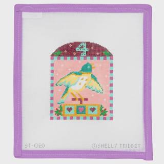 4 Calling Birds by CBK Needlepoint (thumbnail)