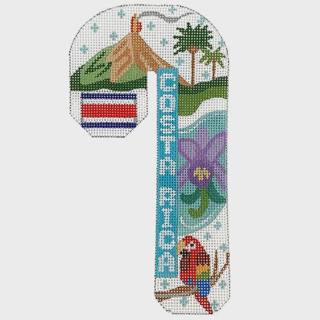 Travel Candy Cane - Costa Rica by Danji Designs (thumbnail)