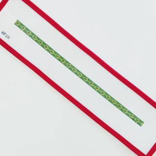 Green Chain Wrap Bracelet by Anne Fisher Needlepoint (thumbnail)