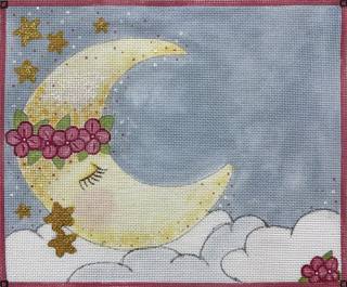 Sleeping Moon Girl – Pink by Alice Peterson (thumbnail)