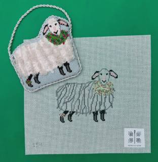 Patricia Sone #154 Wooly Sheep with Stitch guide by Patricia Sone (thumbnail)