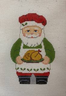 Chef Santa by Liz Goodrick-Dillon (Tapestry Tent, via Susan Roberts) (thumbnail)