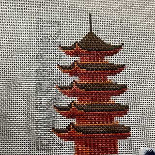 LL126G China Passport Insert by Tasha Lansbury (thumbnail)