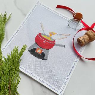 Swiss Fondue by Stitch Style Needlepoint (thumbnail)