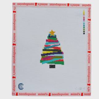 The Stackable Collection: Multicolored Christmas Tree by Cabell Stitchery (thumbnail)