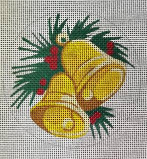 Bells Round Ornament by Danji Designs (thumbnail)