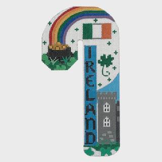 Travel Candy Cane - Ireland by Danji Designs (thumbnail)