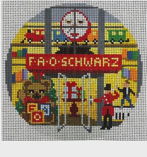 FAO Schwarz Round by The Gingham Stitchery (thumbnail)