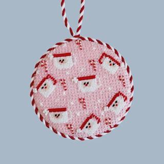 Nash and Daughters ND-11 Pink Santa Mug Round Ornament and Stitch Guide by Nash and Daughter (thumbnail)