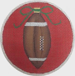 football ornament by Julia’s Needleworks (thumbnail)