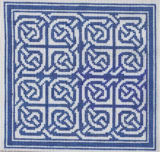 Knotty Pillow - Trunk Show by Doolittle Stitchery (thumbnail)