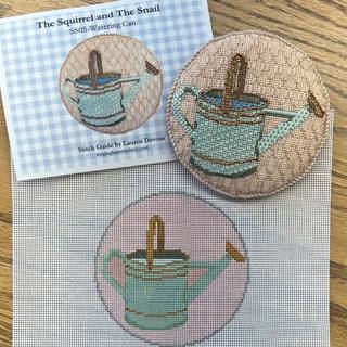 The Squirrel & The Snail · Garden Icons-Watering Can by The Gingham Stitchery (thumbnail)