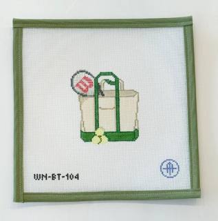 1-LOVE Tennis Tote by Wheelhaus Needlepoint (thumbnail)