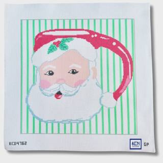 Giant Santa Mug Needlepoint Canvas by KCN Designers (thumbnail)