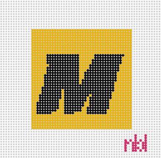 Needlepoint by Laura Missouri Mini Square 2.2 by Needlepoint by Laura (thumbnail)