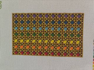 Rainbow Cane Glasses Case by Oz Needle and Thread (thumbnail)