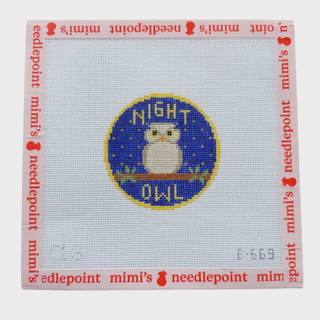 Night Owl Badge by Doolittle Stitchery (thumbnail)