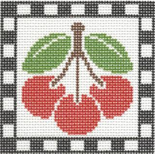 Cherries Square by KCN Designers (thumbnail)