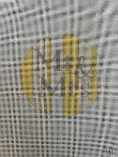 Mr and Mrs Round with Stripes by Raymond Crawford (thumbnail)