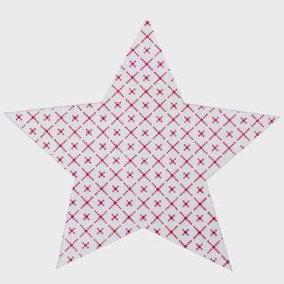 Mara's Tree Topper Star 10" Pink by Whimsy and Grace (thumbnail)
