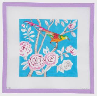 Bird On Blue by Colors of Praise Art Studio (thumbnail)