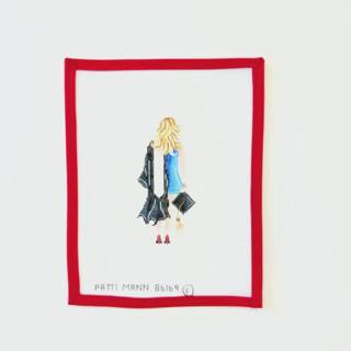Graduate Girl in Heels with Cap & Gown by Patti Mann (thumbnail)